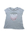 A Grey Short Sleeve T Shirts from Seed in size 5T for girl. (Front View)