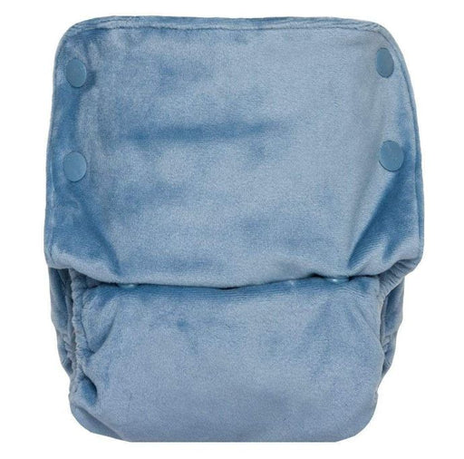 A Blue Cloth Diapers from GroVia in size O/S for neutral. (Front View)