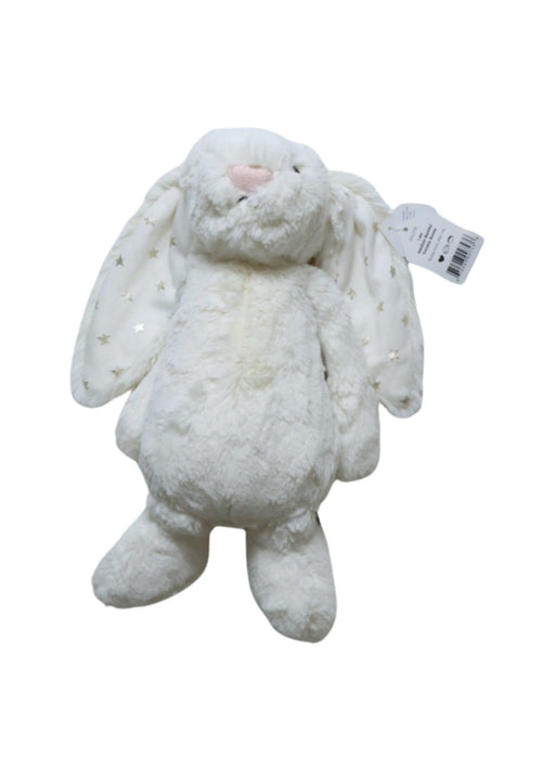 A White Soft Toys from Jellycat in size Newborn for neutral. (Front View)