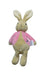 A Pink Soft Toys from Peter Rabbit in size O/S for girl. (Front View)
