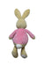 A Pink Soft Toys from Peter Rabbit in size O/S for girl. (Back View)