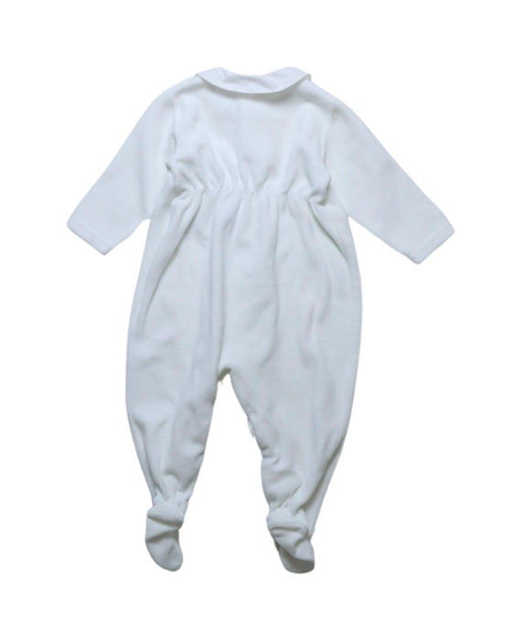 A White Long Sleeve Jumpsuits from Bonpoint in size 0-3M for neutral. (Back View)
