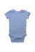 A Blue Short Sleeve Bodysuits from HART + LAND in size 0-3M for neutral. (Back View)
