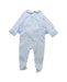 A Blue Onesies from Nanos in size 0-3M for girl. (Back View)