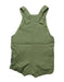 A Green Overall Shorts from Sergent Major in size 3-6M for girl. (Back View)