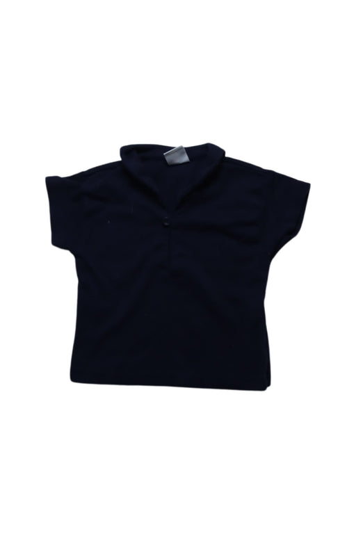A Black Short Sleeve Tops from Petit Bateau in size 3-6M for girl. (Front View)