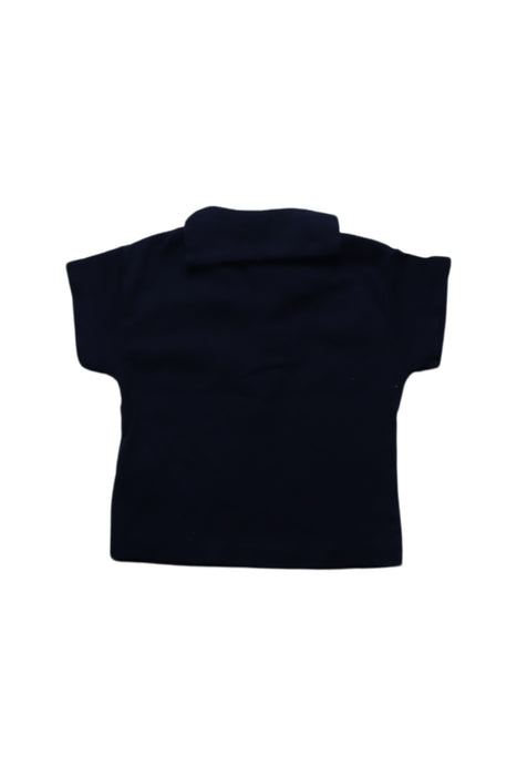 A Black Short Sleeve Tops from Petit Bateau in size 3-6M for girl. (Back View)