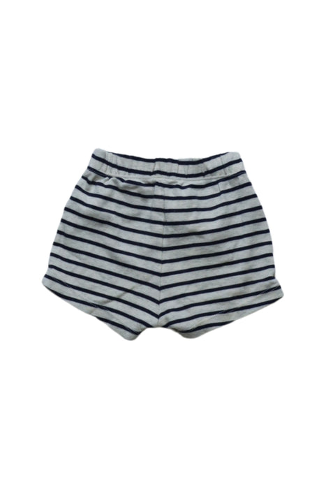 A White Shorts from Petit Bateau in size 3-6M for girl. (Back View)