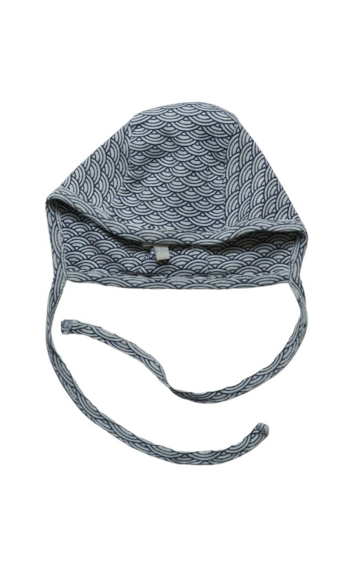 A Black Sun Hats from Cam Cam Copenhagen in size 6-12M for girl. (Front View)