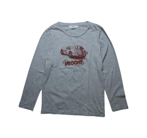 A Grey Long Sleeve T Shirts from Bonpoint in size 14Y for boy. (Front View)
