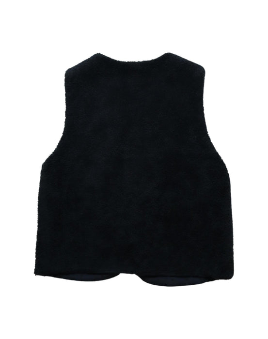 A Black Outerwear Vests from Bonton in size 10Y for boy. (Back View)