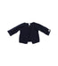 A Navy Cardigans from Petit Bateau in size 3-6M for neutral. (Front View)