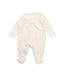 A White Onesies from Jojo Maman Bébé in size 0-3M for boy. (Back View)