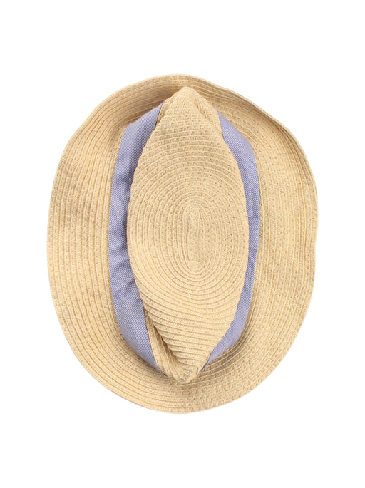 A Ivory Sun Hats from Petit Bateau in size 3T for neutral. (Front View)