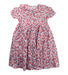 A Red Short Sleeve Dresses from Balabala in size 5T for girl. (Front View)