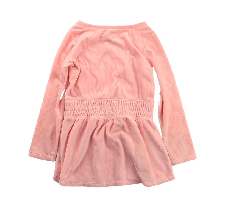 A Pink Long Sleeve Dresses from Nike in size 4T for girl. (Back View)