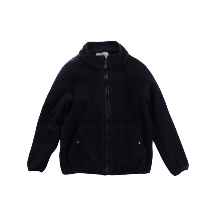 A Blue Lightweight Jackets from Moncler in size 4T for boy. (Front View)