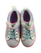 A Metallic Sneakers from Skechers in size 4T for girl. (Back View)