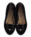 A Black Flats from Charlotte Olympia in size 4T for girl. (Back View)