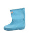 A Blue Rain Boots from Hunter in size 4T for neutral. (Back View)