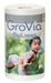 A White Cloth Diapers from GroVia in size O/S for neutral. (Front View)