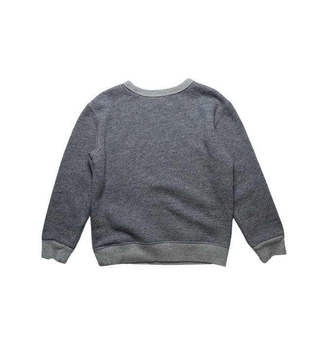A Grey Crewneck Sweatshirts from Polo Ralph Lauren in size 6T for neutral. (Back View)