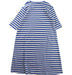 A Blue Long Sleeve Dresses from Mini Rodini in size 10Y for girl. (Back View)