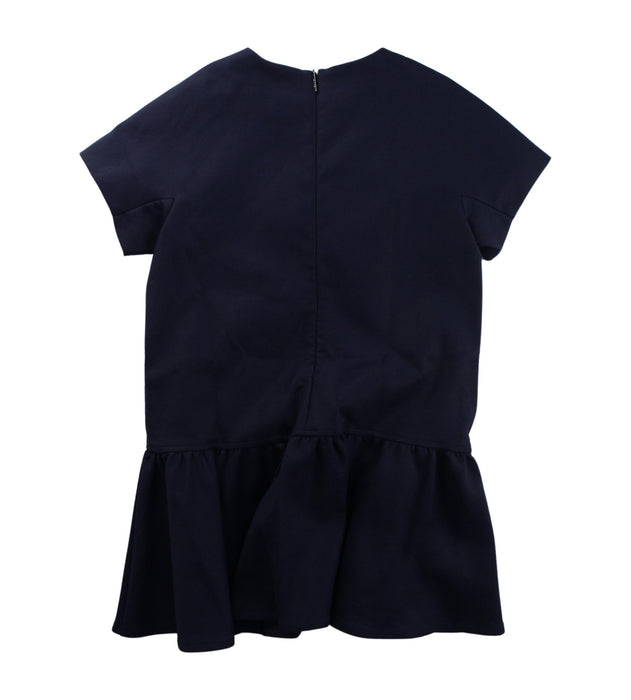 A Blue Short Sleeve Dresses from MSGM in size 8Y for girl. (Back View)