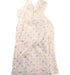A White Sleeveless Dresses from Velveteen in size 6T for girl. (Back View)