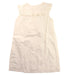 A White Sleeveless Dresses from Bonpoint in size 10Y for girl. (Back View)