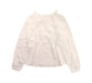 A White Long Sleeve Tops from CdeC in size 8Y for girl. (Back View)