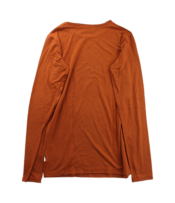 A Orange Long Sleeve T Shirts from Molo in size 12Y for boy. (Back View)