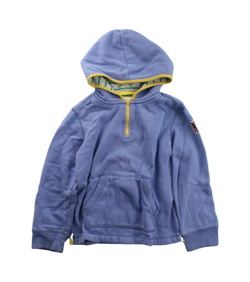 A Purple Hooded Sweatshirts from Boden in size 5T for neutral. (Front View)