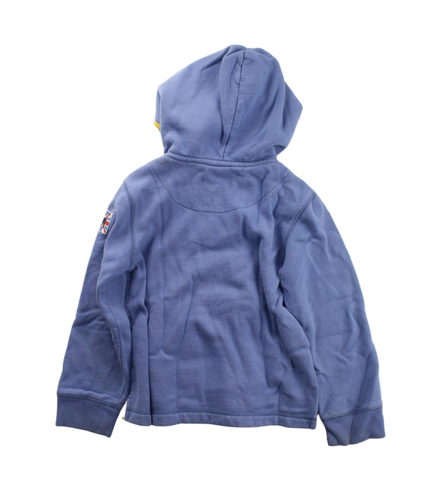 A Purple Hooded Sweatshirts from Boden in size 5T for neutral. (Back View)