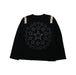 A Black Long Sleeve Tops from Peek in size 10Y for boy. (Front View)