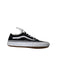 A Black Sneakers from Vans in size 12Y for neutral. (Front View)
