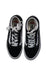A Black Sneakers from Vans in size 12Y for neutral. (Back View)