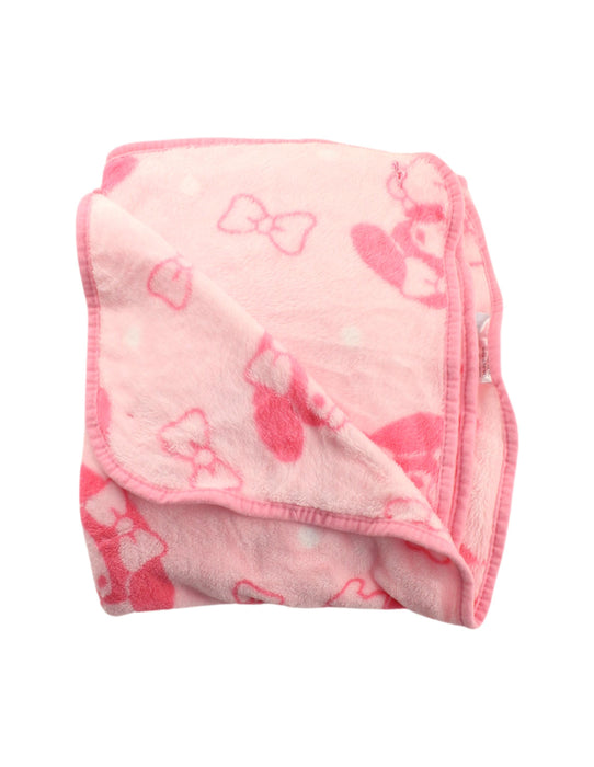 A Pink Safety Blankets from Sanrio in size O/S for girl. (Back View)