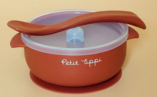 A Red Utensils & Containers from Petit Tippi in size O/S for neutral. (Front View)