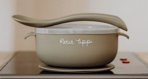 A Green Utensils & Containers from Petit Tippi in size O/S for neutral. (Front View)