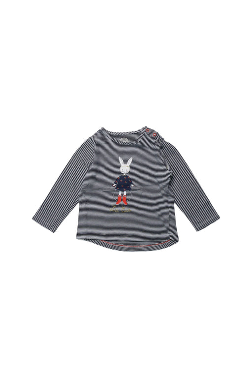 A Multicolour Long Sleeve T Shirts from La Compagnie des Petits in size 18-24M for girl. (Front View)