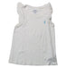 A White Sleeveless T Shirts from Polo Ralph Lauren in size 4T for girl. (Front View)