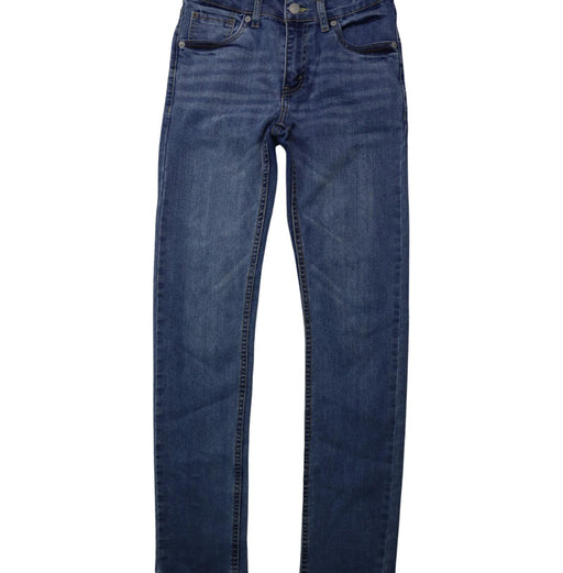 A Navy Jeans from Levi's in size 12Y for boy. (Front View)
