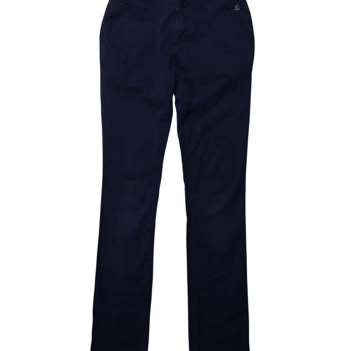 A Black Casual Pants from Petit Bateau in size 12Y for girl. (Front View)