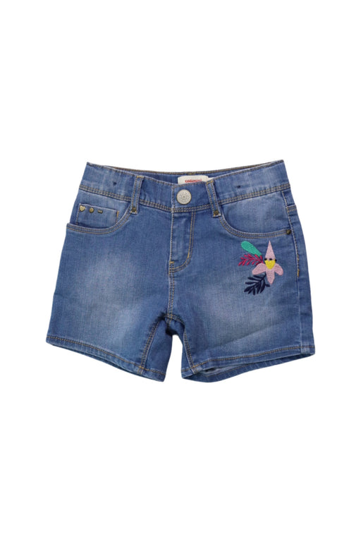 A Multicolour Shorts from Catimini in size 7Y for girl. (Front View)