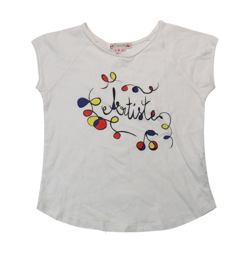 A Multicolour Short Sleeve T Shirts from Bonpoint in size 6T for girl. (Front View)