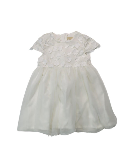 A White Short Sleeve Dresses from Chickeeduck in size 18-24M for girl. (Front View)