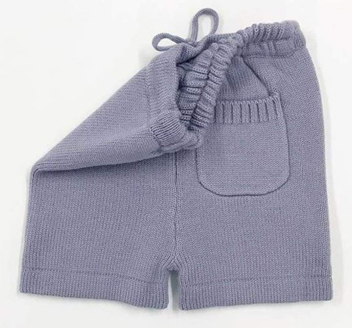 A Purple Shorts from Sloomb|Sustainablebabyish in size 18-24M for girl. (Front View)