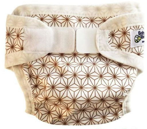 A Brown Cloth Diapers from Baby BeeHinds in size O/S for neutral. (Front View)
