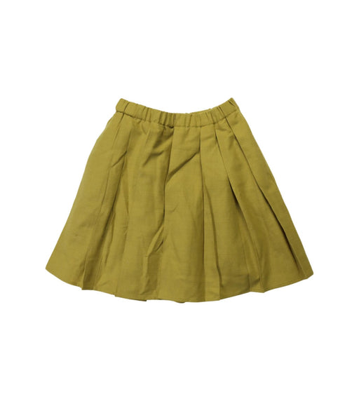 A Yellow Mid Skirts from COS in size 4T for girl. (Front View)